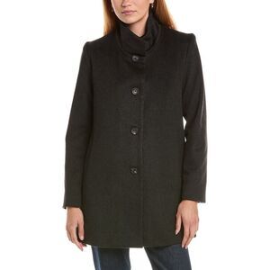 Fleurette Womens  Wool Coat